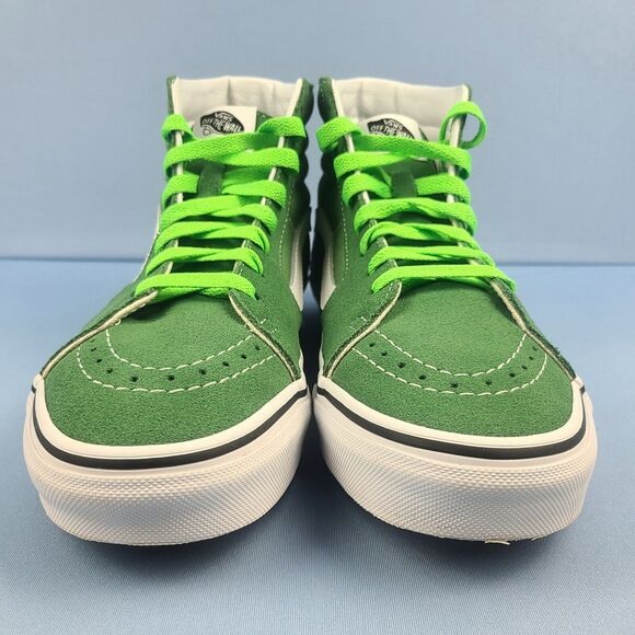 Vans Sk8-Hi Mens Size 7 Canvas Suede Skate Shoes Sneakers Deep Green VN0A38GEUKV - Picture 4 of 16